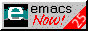 Emacs now 88x31 badge