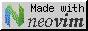 Neovim 88x31 badge