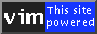 Vim classic 88x31 badge